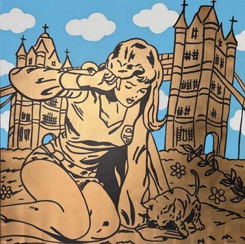 Johanne8 (1974) - THE GOLDEN GIRL OF THE TOWER BRIDGE- XL