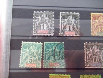 Frans-Polynesië 1892/1915 - postzegelverzameling - yvert n°1