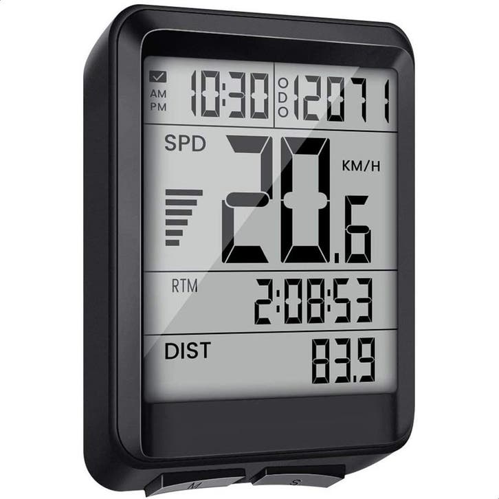 Strex Draadloze Fietscomputer - 17 Functies, Vélos & Vélomoteurs, Accessoires vélo | Compteurs de vélo, Envoi