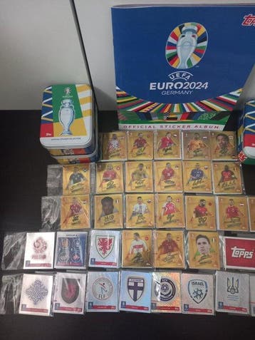 2024 Topps Euro 2024 Cristiano Ronaldo, Jude Bellingham,