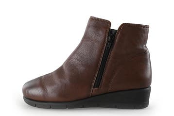 Hush Puppies Enkellaarzen in maat 37 Cognac, Vêtements | Femmes, Verzenden, Lage of Enkellaarzen