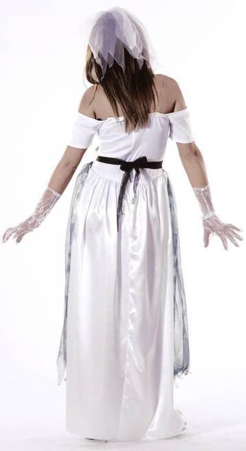 Halloween Kostuum Dames Bruid Geest, Verzenden