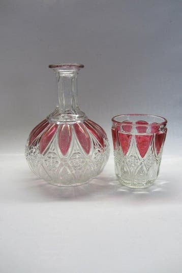 Verreries de Scailmont - Val Saint Lambert - Karaf - Glas -