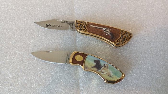 Franklin Mint - Zakmes (2), Antiquités & Art, Curiosités & Brocante