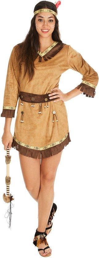 2dekans | Dressforfun vrouwenkostuum indianenvrouw Apache, Ophalen of Verzenden, Nieuw