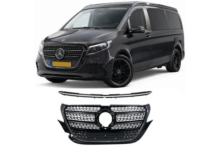 Grill | geschikt voor Mercedes-Benz | V-Klasse | Vito | W448, Auto-onderdelen, Carrosserie, Nieuw, Mercedes-Benz, Verzenden