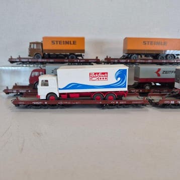 Liliput H0 - 200 01 - Modeltrein goederenwagon (6) - 6x, Nieuw