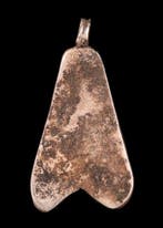 Égypte ancienne Argent Fly Amlet (Sans prix de réserve)