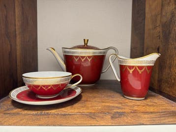 Service à thé (15) - Porcelaine, Antiek en Kunst