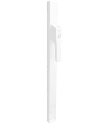 Deurespagnolet afsluitbaar SKG2 250cm linksdraaiend wit, Ophalen of Verzenden, Nieuw