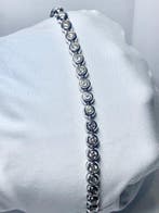 Bracelet de tennis - 18 carats Or blanc - 5.00ct. tw.