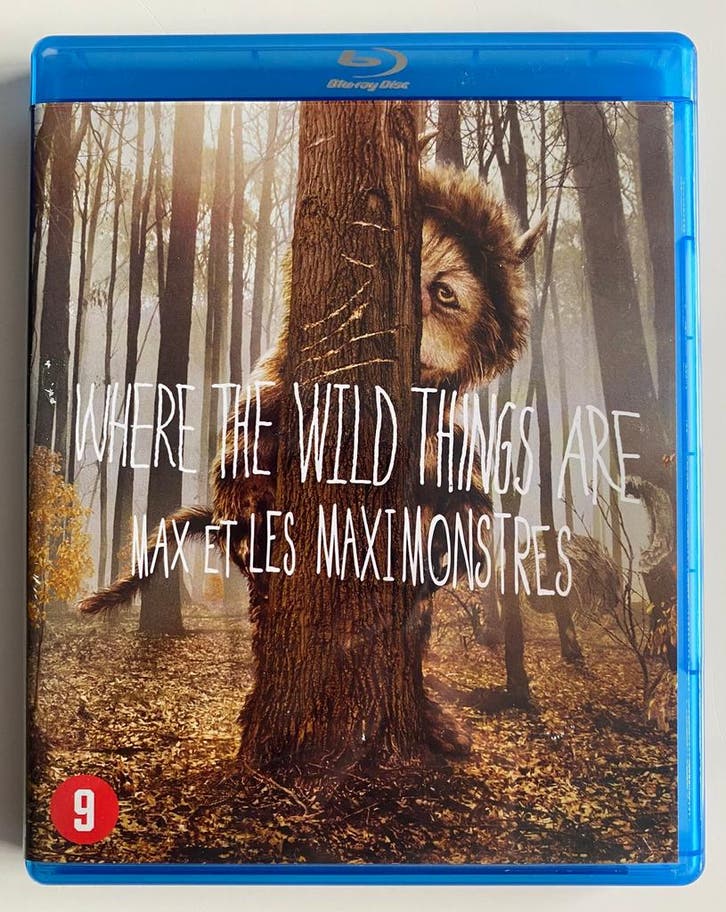 WHERE THE WILD THINGS ARE (BLURAY), Cd's en Dvd's, Blu-ray, Gebruikt