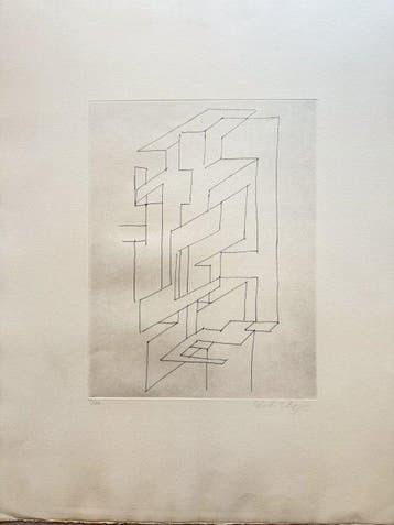 Victor Vasarely (1906-1997) - Gordes Gestalt