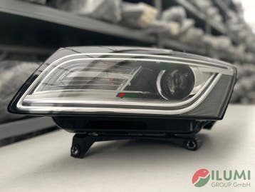 AUDI Q5 PHARE AVANT FACELIFT XENON GAUCHE KPL 8R0941005, Verzenden