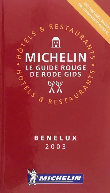 BENELUX HOTELS/RESTAURANTS ROUGE GEB - Michelin, Verzenden, Nieuw