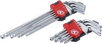 Hoeksleutelset lang T-profiel (voor Torx) T10 - T50 / inbus, Verzenden, Nieuw