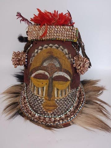 Masker Helm Kamerscherm Bakuba - Bakuba - DR Congo