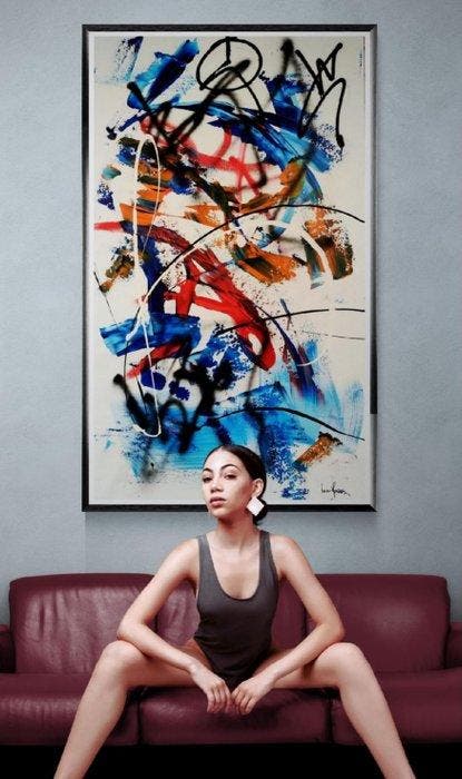 Luc Mora - Signature - XXL, Antiek en Kunst, Kunst | Designobjecten