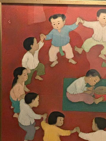 Mai Thu (1906-1980) - La ronde des enfants
