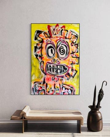 Timo Wedell - Sonnenkönig - XXL - Hommage Basquiat