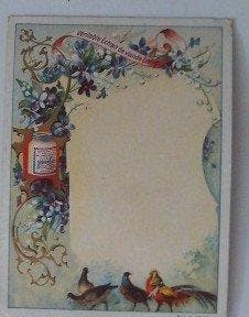 België - Vogels en Bloemen - Ansichtkaart (6) - 1899-1899, Verzamelen, Gelopen