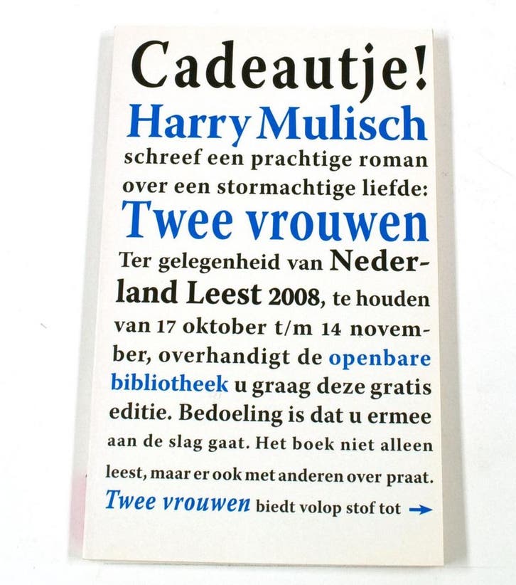 Twee vrouwen 9789059650749 Harry Mulisch, Livres, Romans, Envoi