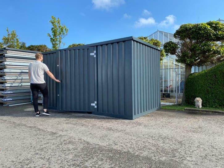TE KOOP! Demontabele Opslagcontainer in Kleur!!, Doe-het-zelf en Bouw, Containers, Ophalen