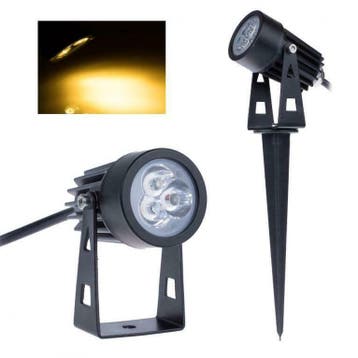 LED tuinverlichting - 3W - grond spot 12V - Warm Wit -, Télécoms, Verzenden