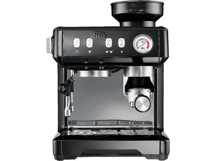 Solis - Semi automatische espressomachine - Zwart, Elektronische apparatuur, Koffiezetapparaten, Nieuw, Verzenden