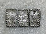 Japan. 3 x 1 Shu Silver Ingot 19th century (Zonder