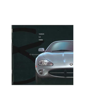 1996 JAGUAR XK8 BROCHURE SPAANS, Livres