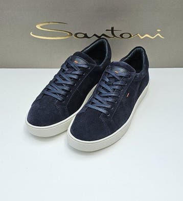 Santoni - Sneakers - Maat: EU 42, EU 42.5 - Nieuw met tags, Nieuw