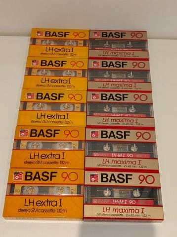 BASF - LH 90 Cassette audio vierge, Nieuw