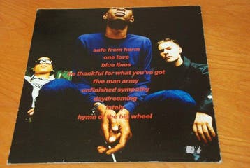 Massive Attack - BLUE LINES - Artwork by 3D (Robert del, Nieuw in verpakking