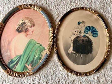 Collectie van memorabilia - Lithografie