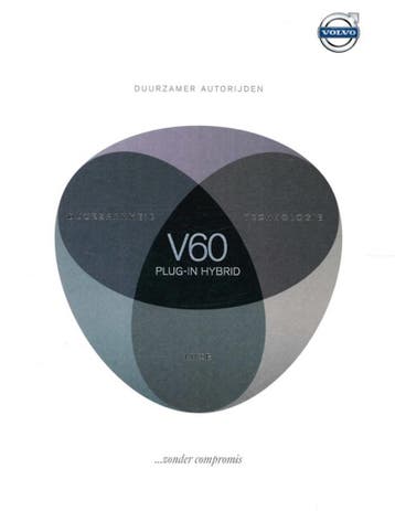 2013 VOLVO V60 PLUG-IN HYBRID BROCHURE NEDERLANDS