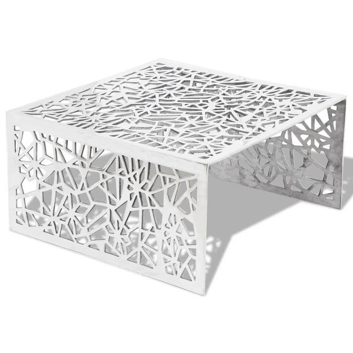 Salontafel aluminium 75% korting - Retour deal, Maison & Meubles, Tables | Tables de salon, Envoi