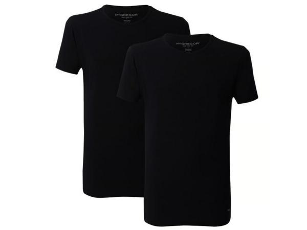 Veiling - McGregor Premium stretch t-shirt 2-pack o-neck zwa, Kleding | Heren, T-shirts