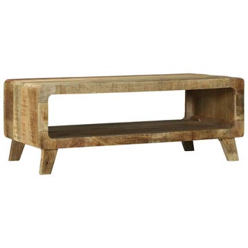 vidaXL Salontafel Bruin 90 x 50 x 35 cm Massief Mango Hout, Verzenden, Nieuw