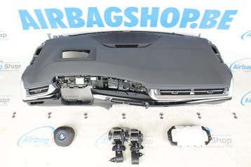 Airbag kit Tableau de bord cuir  HUD coutures bleues BMW iX1, Neuf, BMW