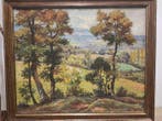Escuela Impresionista Europea (XX) - Paisaje de mediodia, Antiek en Kunst