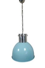 Lamp - Metaal, Aluminium - Een prachtige blauwe lamp, Antiek en Kunst