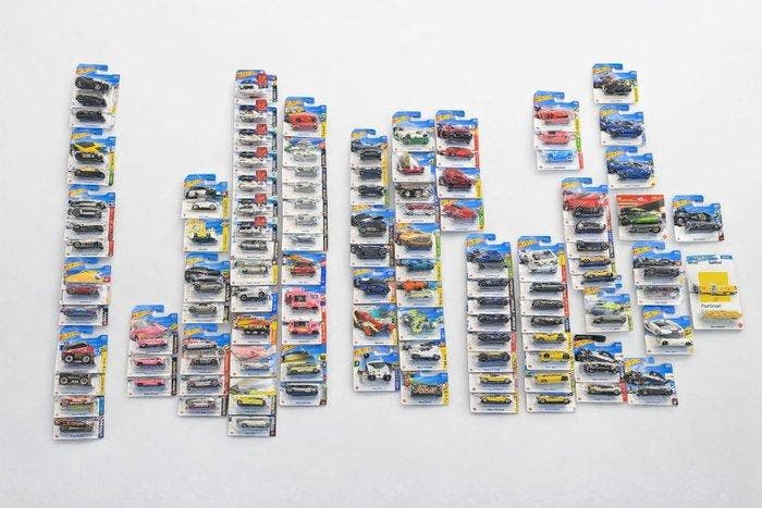Hot Wheels, Matchbox 1:64 - Model sportwagen (109) -, Hobby & Loisirs créatifs, Voitures miniatures | 1:5 à 1:12