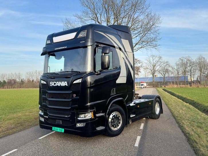 Veiling: Chassis Cabine Scania R500 4x2 Diesel 500pk 2017, Autos, Camions, Enlèvement