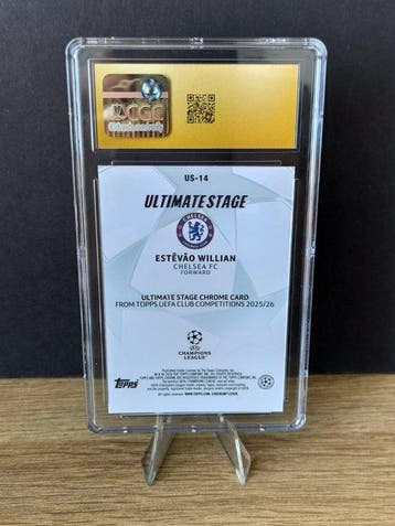 2025/26 Topps Uefa CC Estevao Ultimate Stage Chrome ROOKIE -