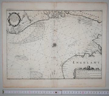 Nederland - het Kanaal; Merian - Tabula Portuum maris, Nieuw
