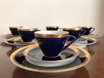 Lomonosov Imperial Porcelain Factory - COBALT BLUE -