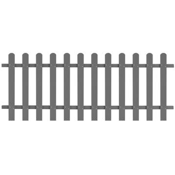 vidaXL Hek 200x80 cm HKC, Tuin en Terras, Verzenden, Nieuw