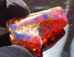 Birmese Blauwe Amber - van hoge kwaliteit! Geen
