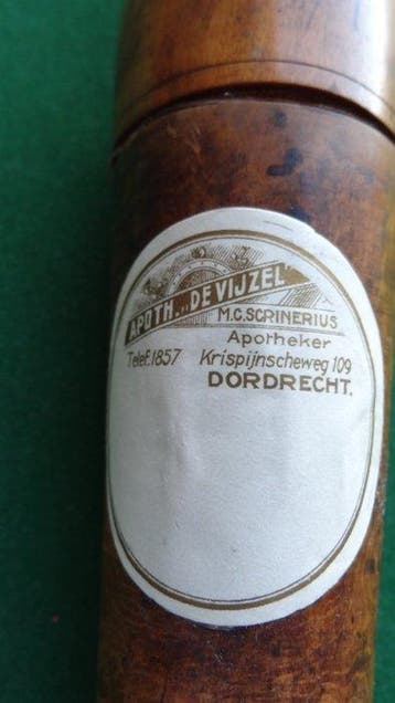 Medisch instrument - Metaal, Hout - Antieke vloeistof meter, Antiek en Kunst